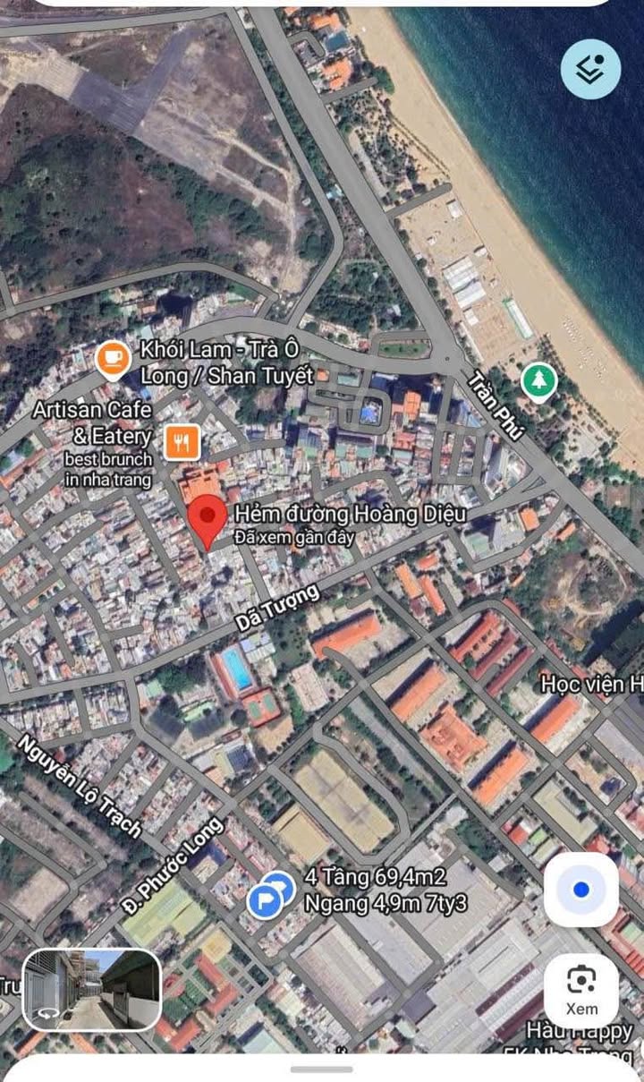 Đất nền Hoàng Diệu Nha Trang 90m² giá 5.85 tỷ - Gần biển, chính chủ!