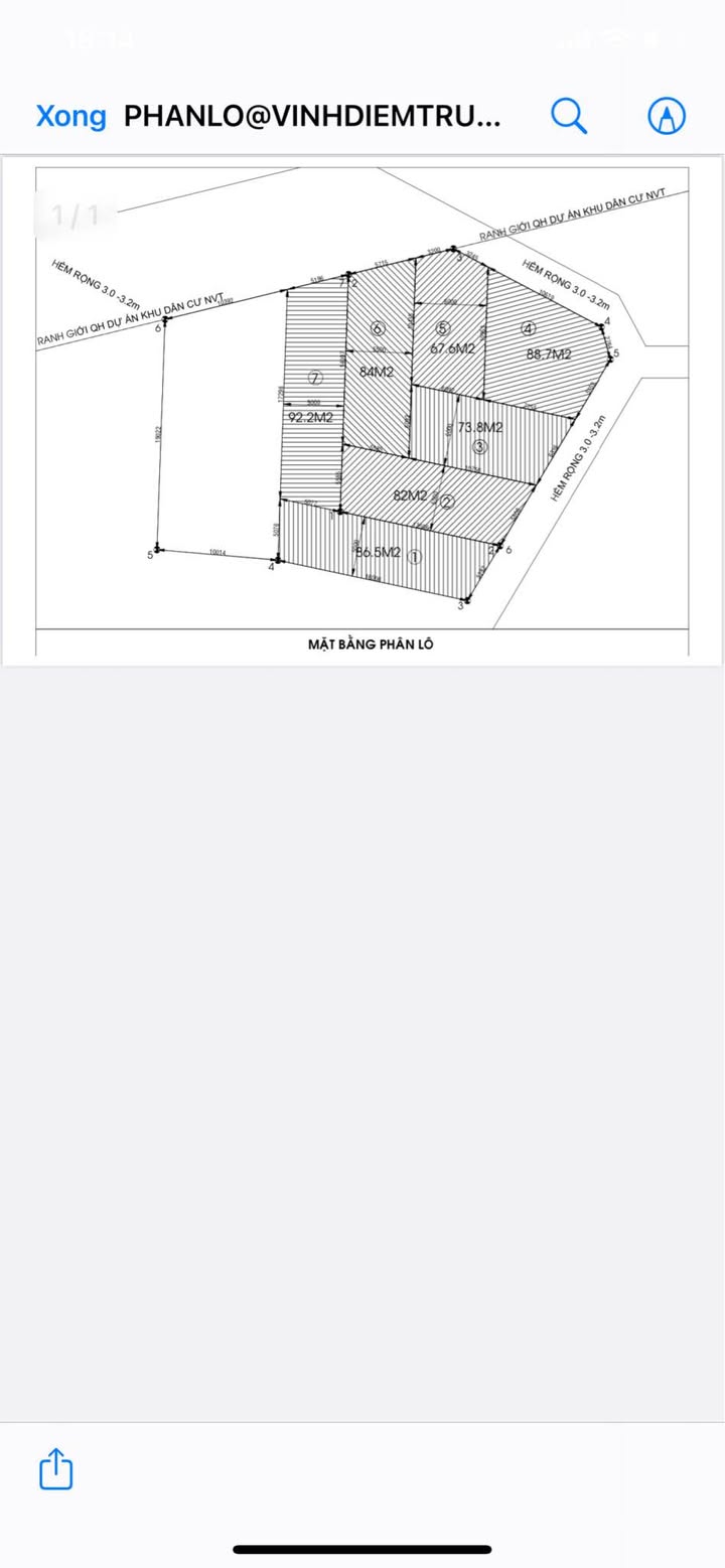 Đất nền Vĩnh Hiệp Nha Trang 800m² giá từ 20.8 tỷ - Cơ hội đầu tư tuyệt vời!