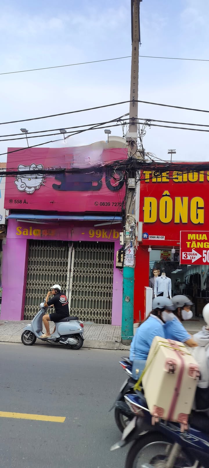 Nhà nguyên căn cho thuê mặt tiền đường Âu Cơ Tân Bình 135m² - Giá 26 triệu, vị trí kinh doanh đắc địa!