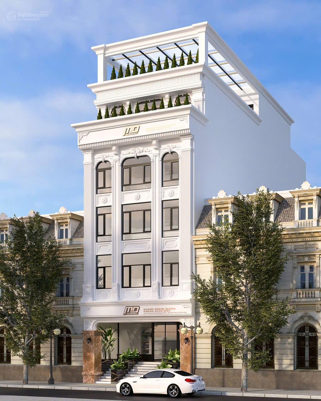 Nhà phố Trần Thái Tông 110m², 8 tầng, giá 54 tỷ - Kinh doanh đỉnh cao!