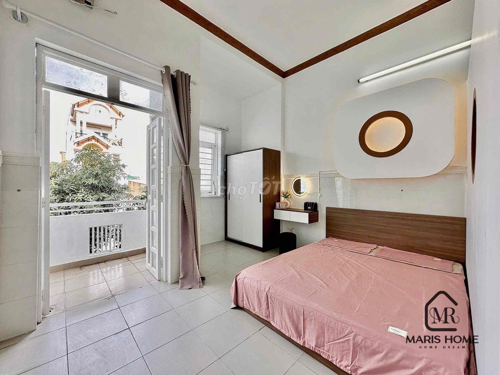 Căn hộ dịch vụ 2PN ban công mới 100% giá 7.3 triệu - Thuận tiện di chuyển