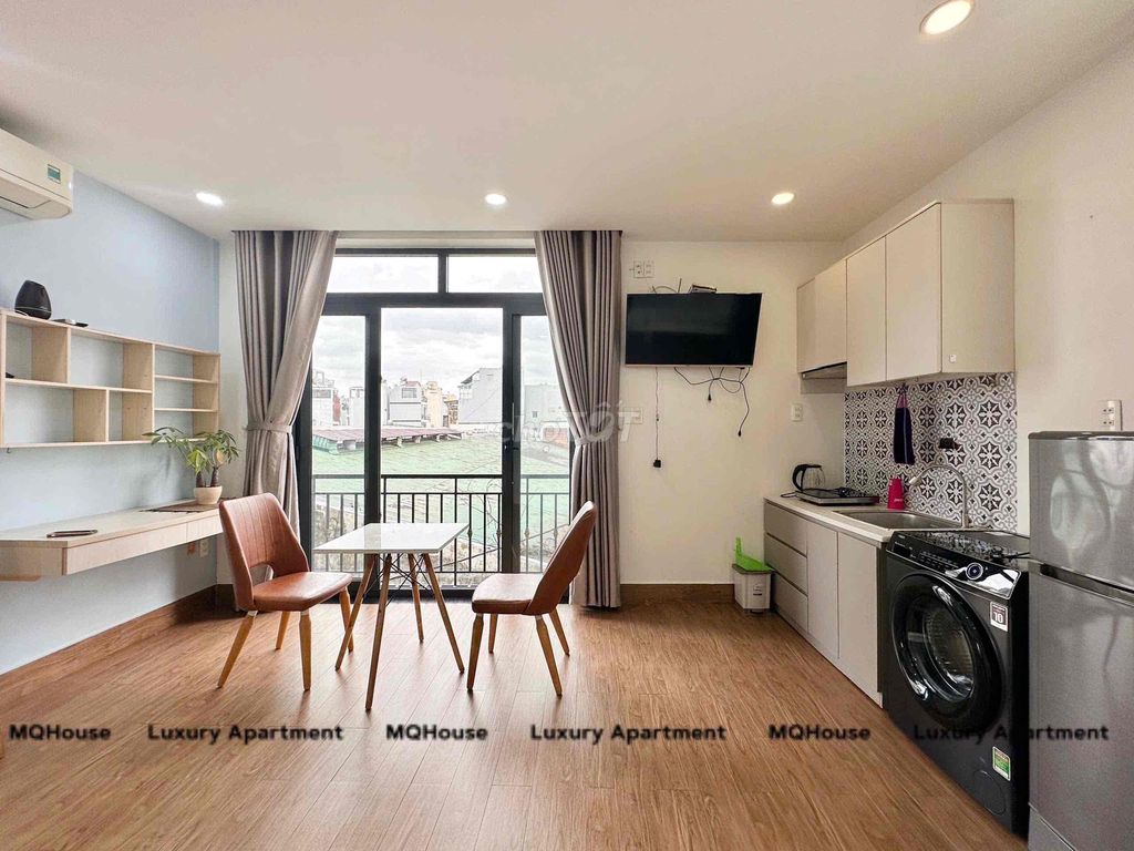 Căn hộ cho thuê Tôn Thất Tùng Quận 1 - 40m² giá 8.5 triệu, tiện nghi đầy đủ!
