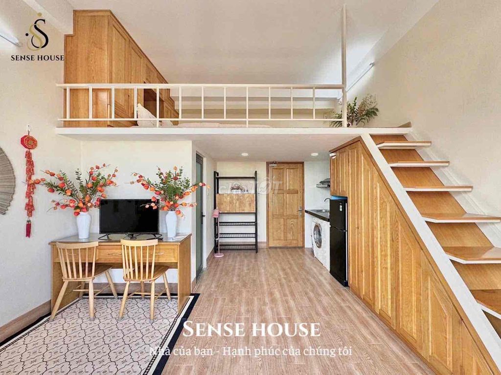 Căn hộ mini Duplex ban công Ni Sư Huỳnh Liên 35m² giá 6.7 triệu - Tiện ích đầy đủ, an ninh tốt!