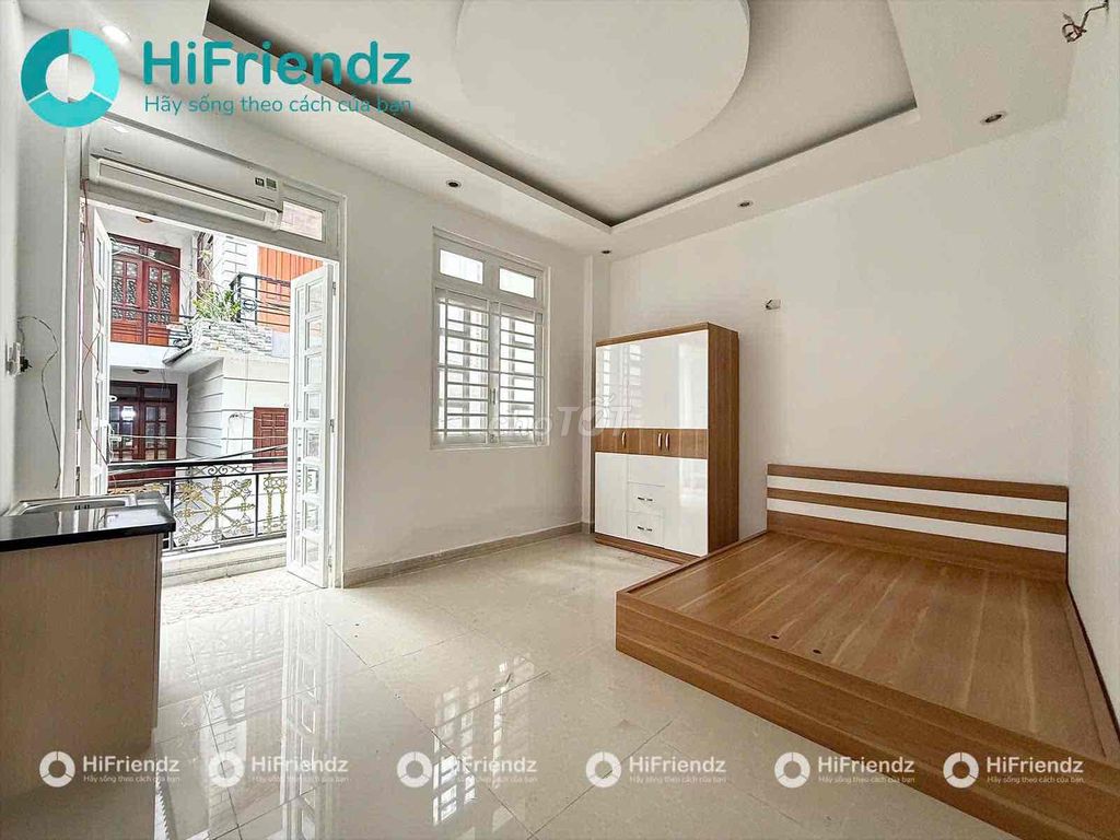 Căn Hộ Studio Tân Bình 28m² giá 4 triệu - Full nội thất, ban công thoáng mát!