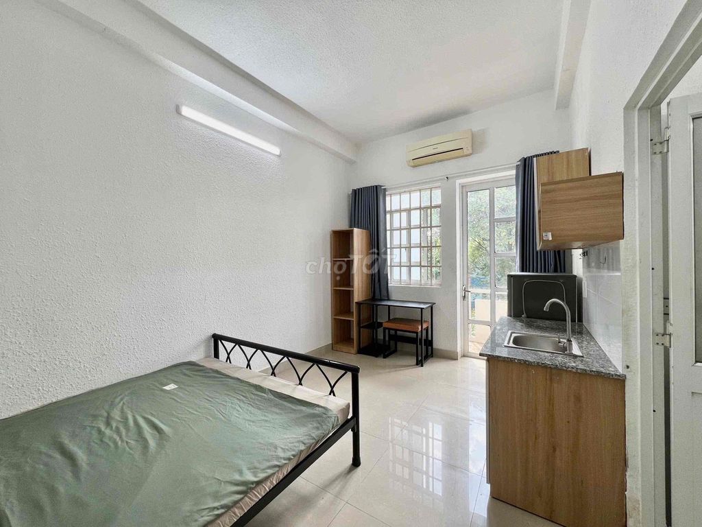 Cho thuê studio ban công Gò Cẩm Đệm 28m² giá 5 triệu - Nhà mới, đẹp hơn hình
