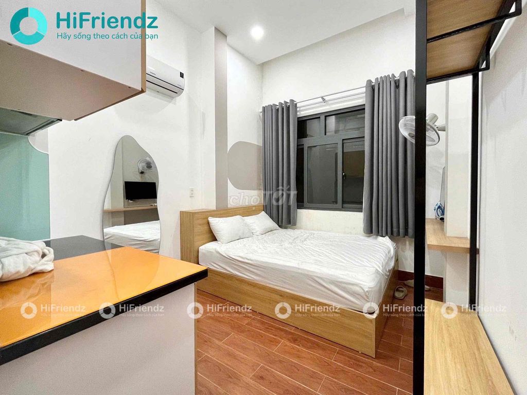 Chung cư mini Võ Văn Kiệt Q5 24m² giá 4.6 triệu - An ninh 24/7, đầy đủ nội thất!