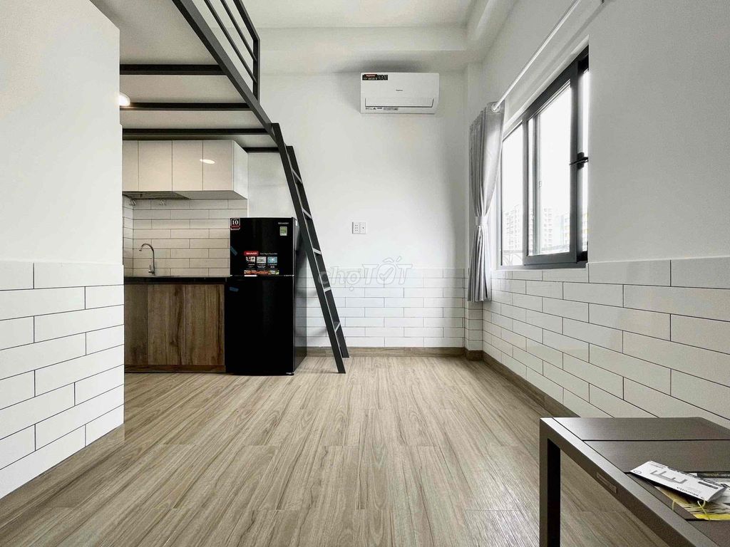 Căn hộ Duplex sàn gỗ 35m² tại Lê Đức Thọ, Gò Vấp chỉ 4.5 triệu/tháng - Nội thất đầy đủ!