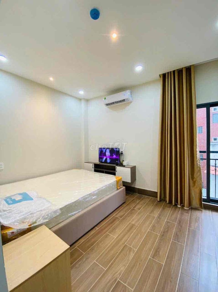 Căn hộ 1 phòng ngủ Lê Quang Định 45m² giá 7.5 triệu - Full nội thất mới 100%!