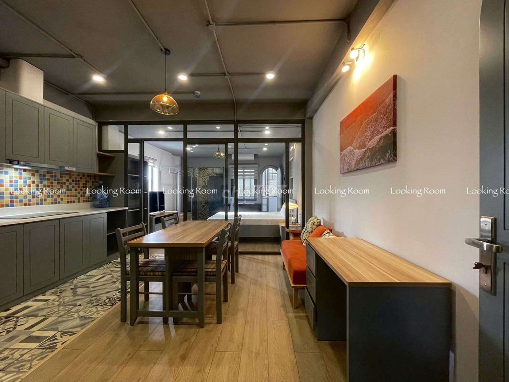 Căn hộ 1PN Nhất Chi Mai Tân Bình 50m² giá chỉ 8 triệu - Full nội thất sang trọng!