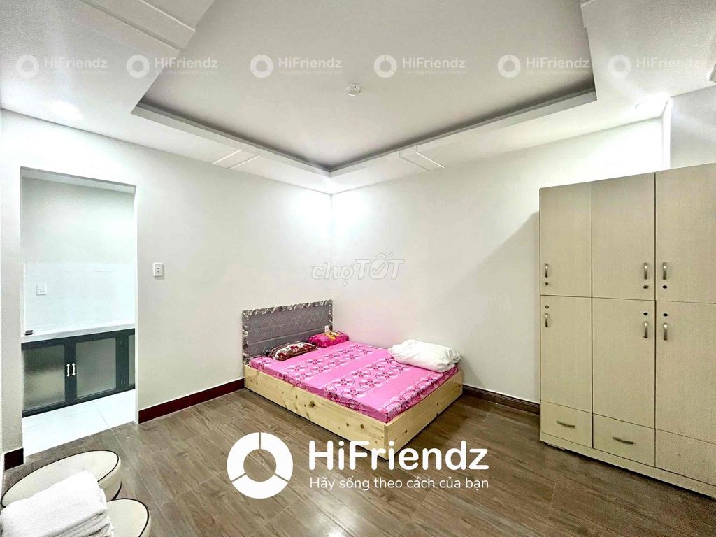 Phòng trọ Q6 giáp Q5, Q1 25m² giá 3.7 triệu - Full nội thất, giờ giấc tự do!