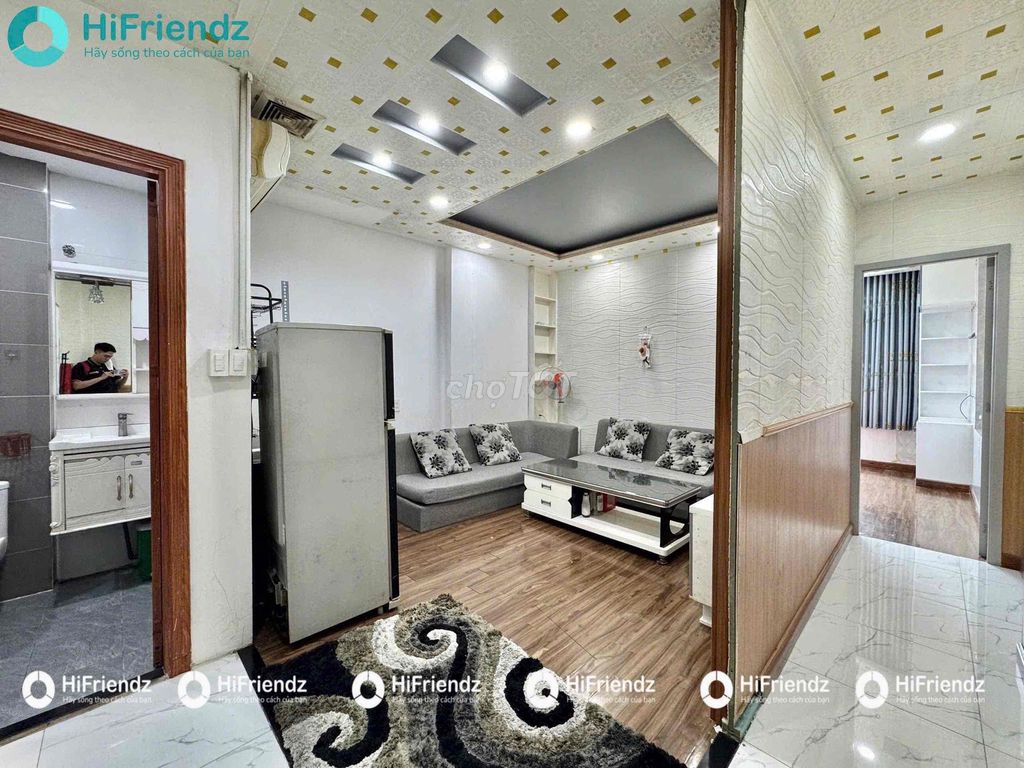 Chung cư Bông Sao F5 Quận 8 40m² giá 7.5 triệu - Full nội thất, thang máy và free xe!