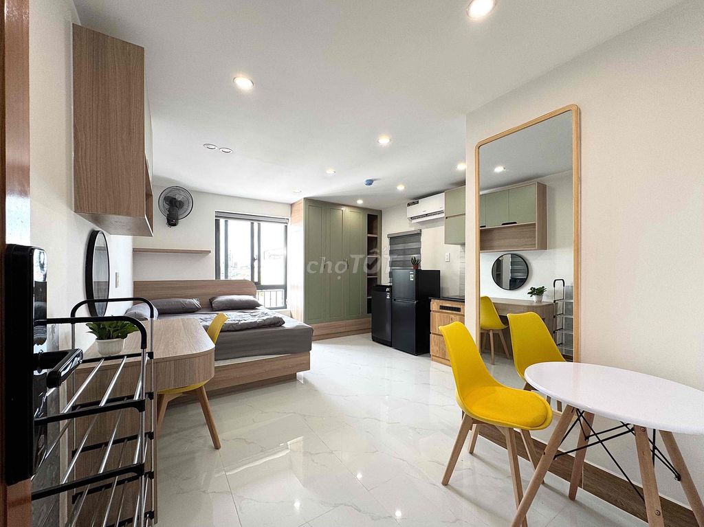 Căn hộ dịch vụ mới 100% tại Phan Văn Trị, Gò Vấp - Full nội thất, giá 6 triệu