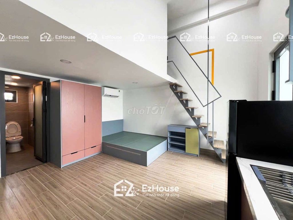 Căn hộ 1 phòng ngủ gần sân bay Tân Sơn Nhất 50m² giá 5.5 triệu - Thiết kế luxury mới xây!