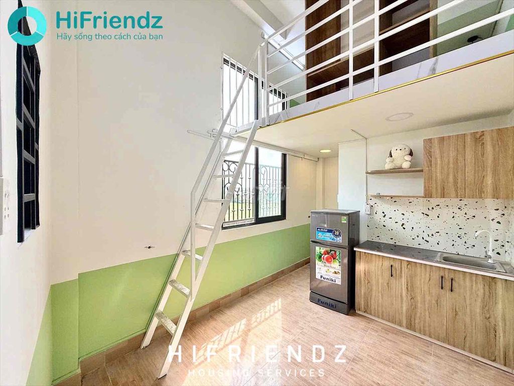 Căn hộ cho thuê tại Bình Tân 28m² giá chỉ 3.2 triệu - Full nội thất, vào ở ngay!