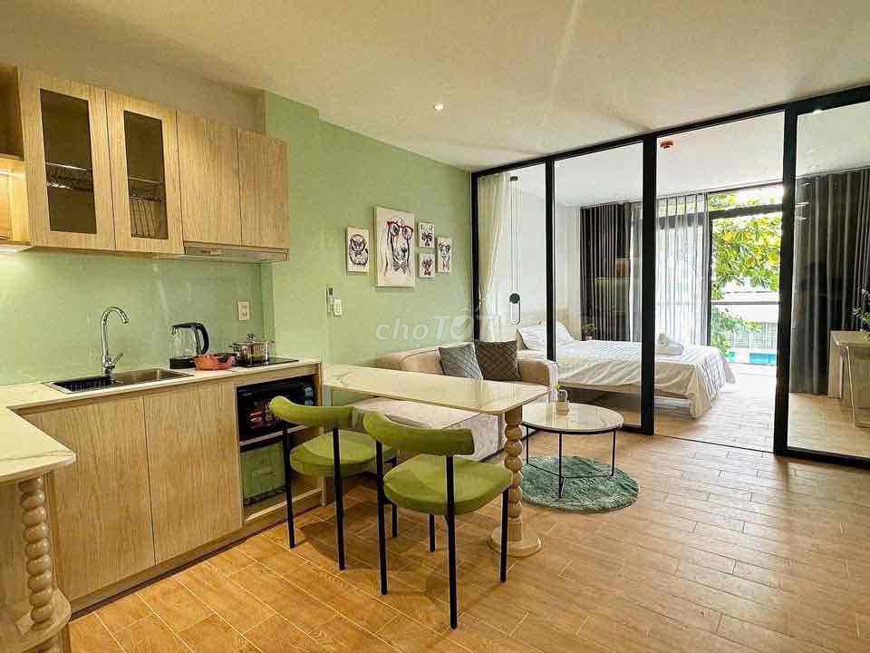 Căn hộ 1 phòng ngủ cao cấp Bancol ngay Lotte Mart Gò Vấp - Chỉ 7.9 triệu/tháng!