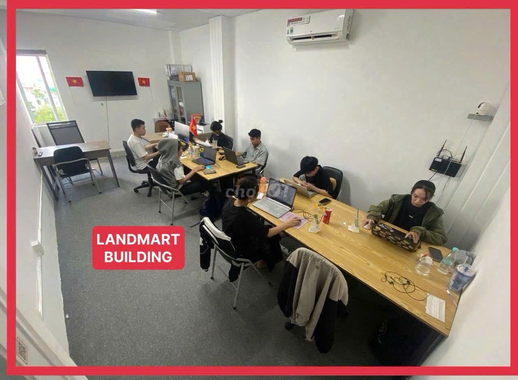 Văn phòng riêng 25m² tại Landmart Building Tân Bình chỉ 7,5 triệu/tháng - Phù hợp cho 8-10 người!