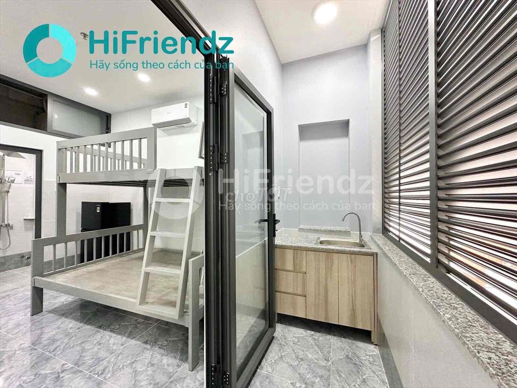 Căn hộ dịch vụ Gò Vấp 25m² giá 3.8 triệu - Full nội thất mới 100%!