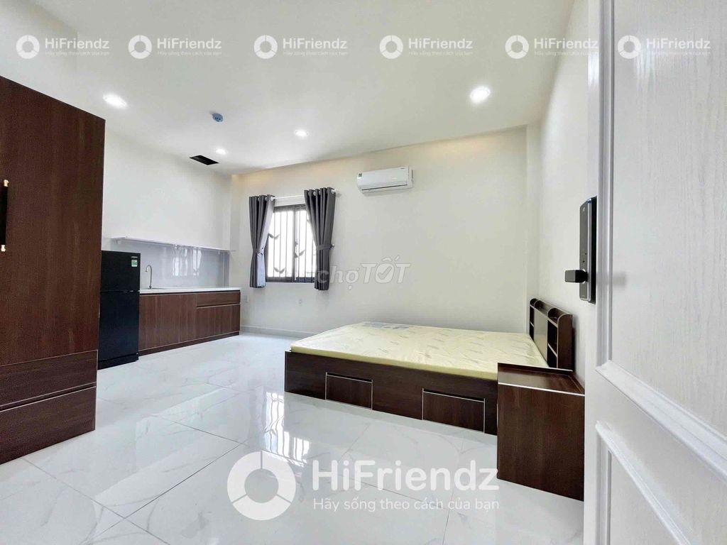 Studio mới 32m² tại Công viên Phú Lâm - 4.5 triệu VND, đầy đủ nội thất hiện đại!
