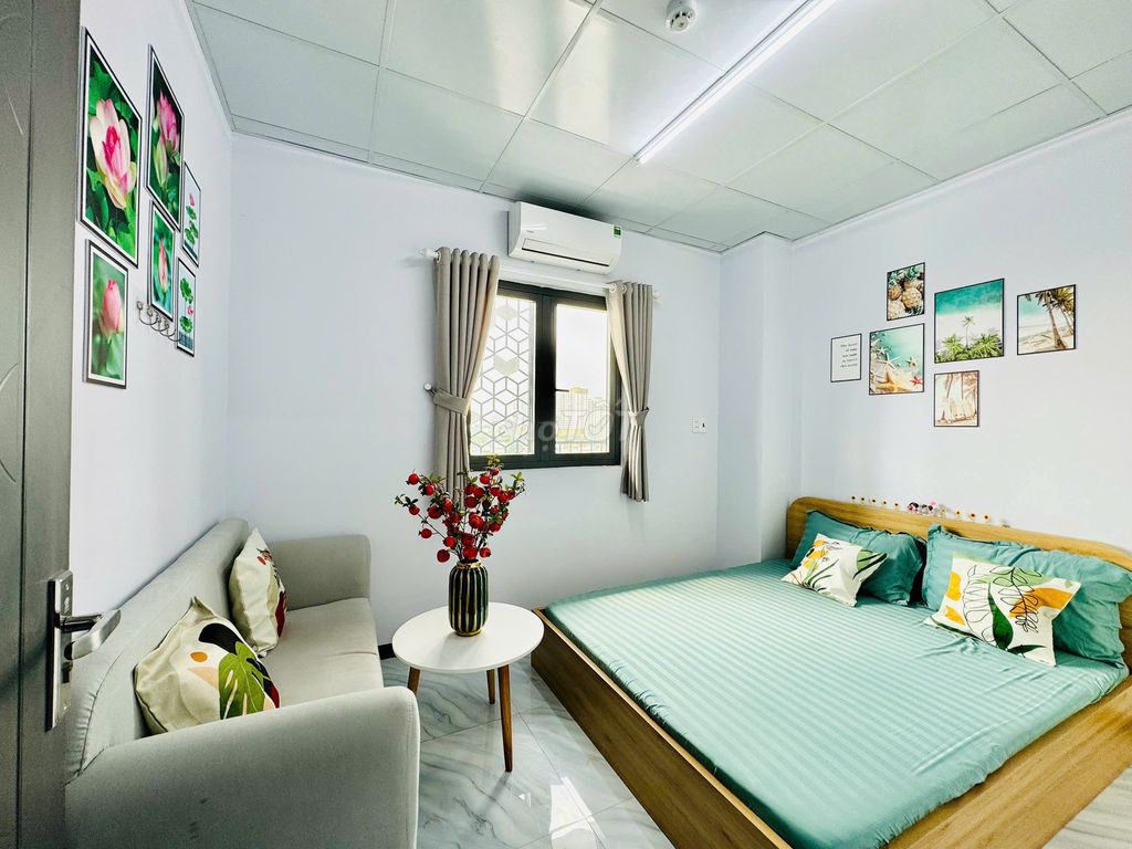 Phòng cho thuê 1 PN tách bếp 40m² gần Bến xe Q8 - Đầy đủ tiện nghi!