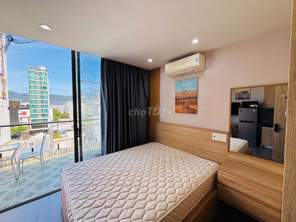 Studio cho thuê tại Sơn Trà 35m² giá 8 triệu - Ban công rộng thoáng mát gần biển