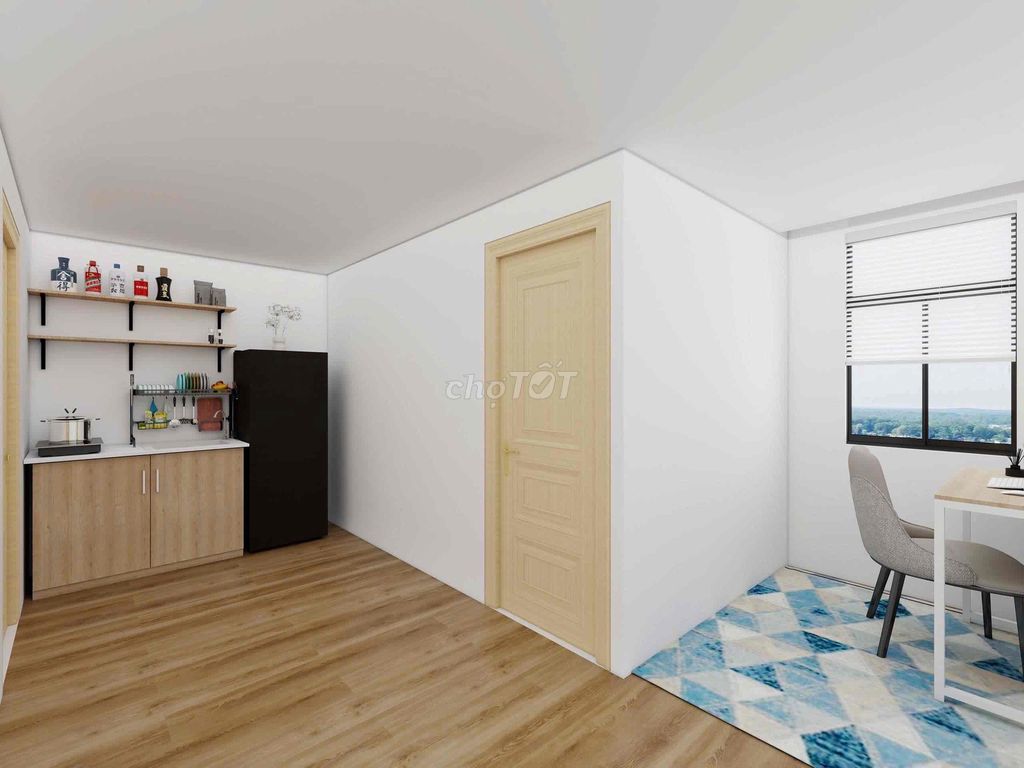 Căn hộ cho thuê ngay ga Metro Nguyễn Hữu Cảnh 40m² chỉ 4.7 triệu - Đầy đủ nội thất cao cấp!