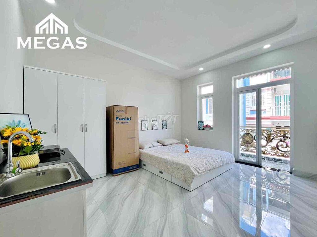 Studio mới xây tại Mã Lò - Hương Lộ 2, 28m² chỉ 3.8 triệu - Thoáng mát, Full nội thất!