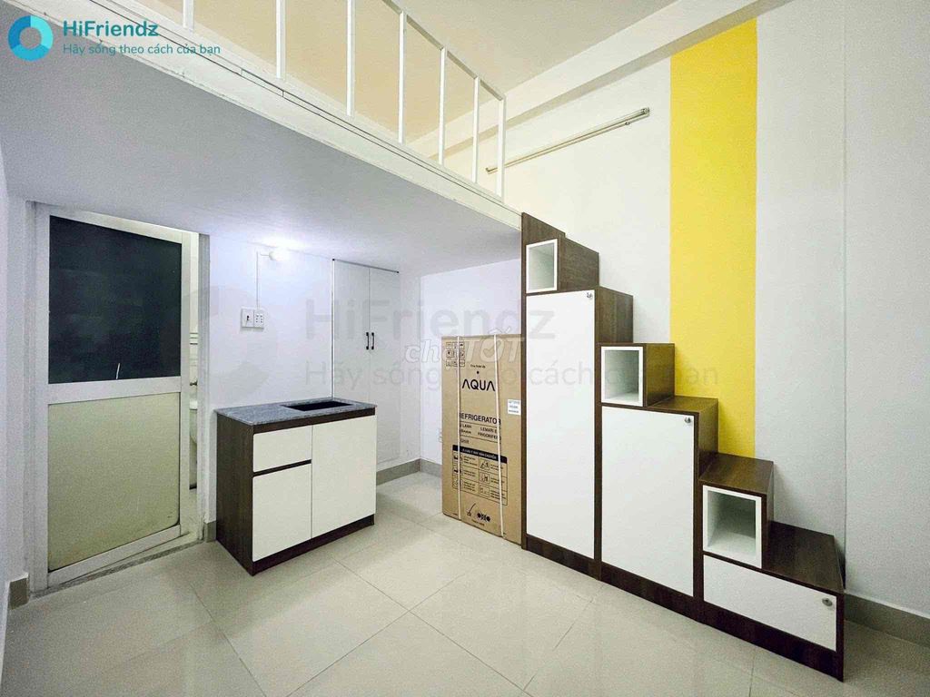 Phòng cho thuê Duplex ngay cạnh BX Miền Đông, Bình Thạnh 29m² - Nội thất đầy đủ, giá 4 triệu!