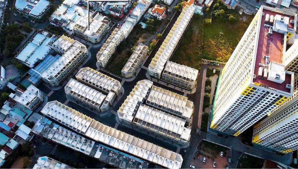 Nhà phố Bcons Uni Valley Dĩ An 60m² giá 7 tỷ - Thiết kế hiện đại, vị trí vàng!