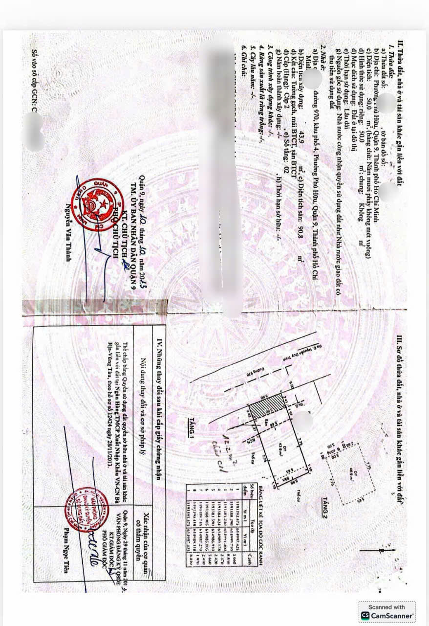 Nhà mặt tiền đường 970, Phú Hữu, Thủ Đức 67.5m² giá 4.2 tỷ - Kinh doanh đắc địa!