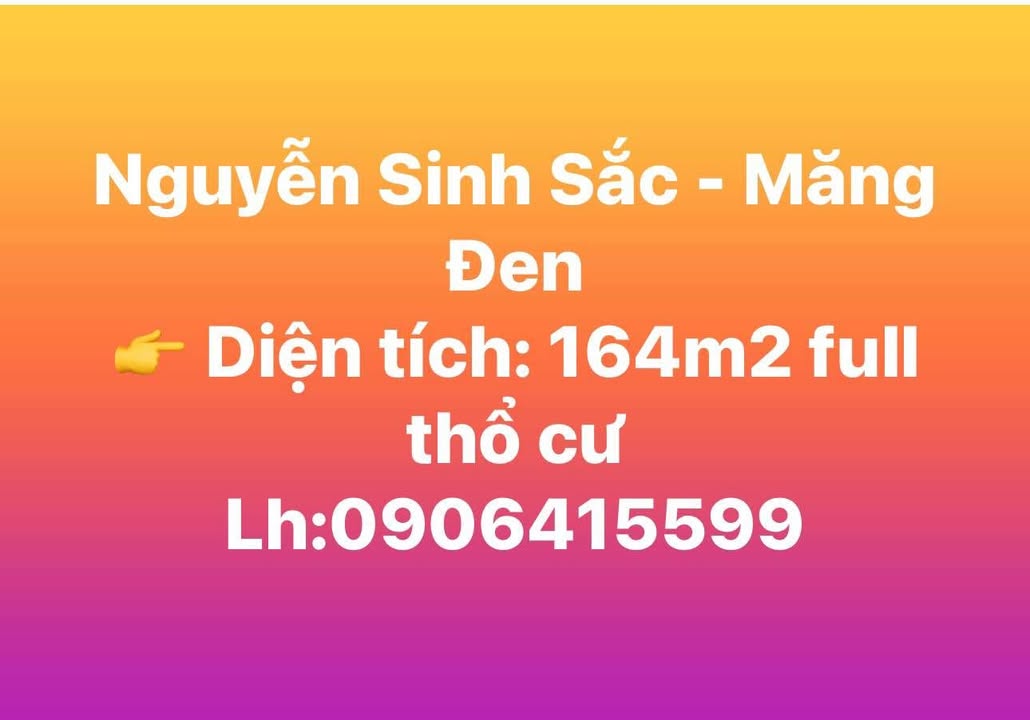 Đất nền Lô 84 Nguyễn Sinh Sắc, Liên Chiểu, Đà Nẵng 164m² - Giá bán thỏa thuận hấp dẫn!