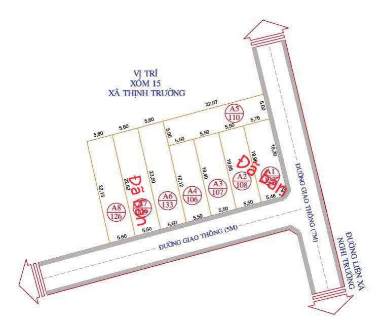 Đất nền Nghi Trường 110m² giá chỉ 1.1 tỷ - Cơ hội đầu tư tuyệt vời!