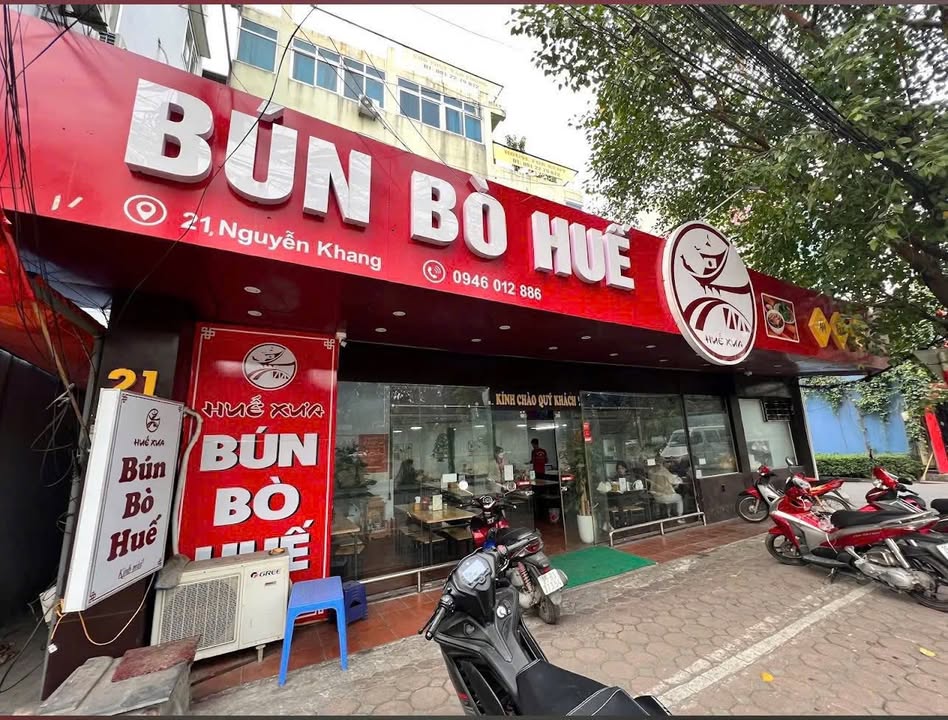 Cửa hàng ăn Bún Phở tại Ba Đình 120m² - Cơ hội kinh doanh hấp dẫn!
