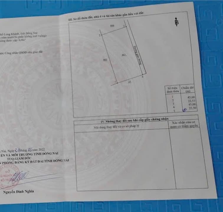 Đất nền Bảo Quang, Long Khánh 500m² giá 800 triệu - Sổ hồng sẵn sàng tách