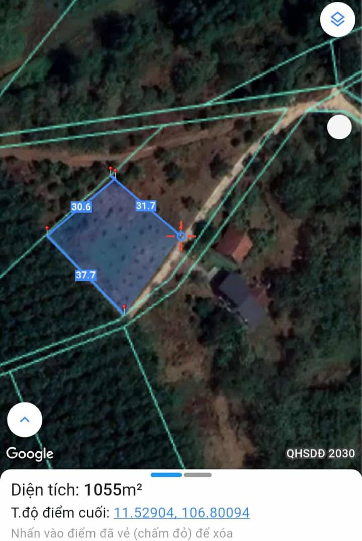 Đất nền 1055m² tại ấp 6 Tân Thành, TP Đồng Xoài - Giá chỉ 700 triệu!