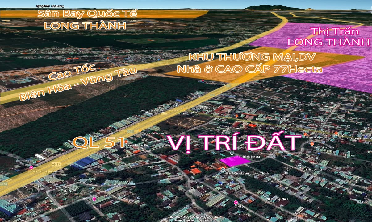 Đất nền Tam An Long Thành 125m² - Đầu tư sinh lời gần sân bay!