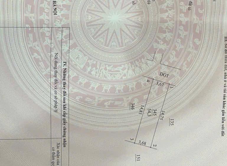 Đất Phố Phượng Trì, Đan Phượng 54m² giá 4 tỷ - Cơ hội đầu tư tuyệt vời!