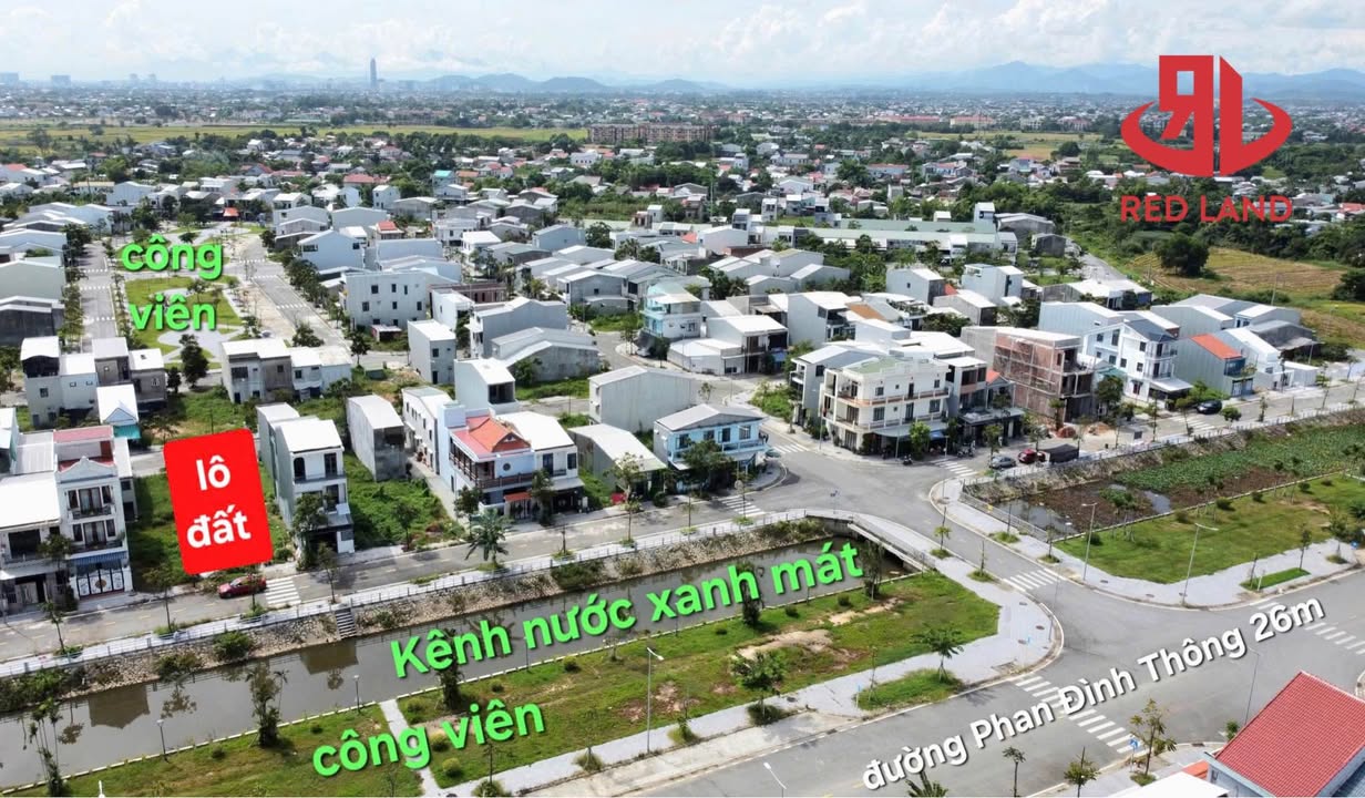 Đất KQH Hương Sơ 100m² giá 1.9 tỷ - View kênh xanh mát tuyệt đẹp!