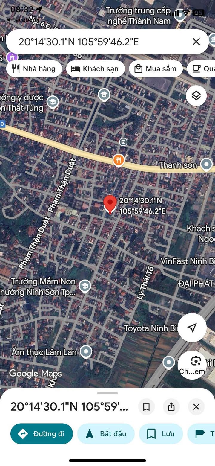 Đất nền chính chủ phường Nam Hoa Lư 75m² giá 2 tỷ - Đường ô tô vào tận nơi!