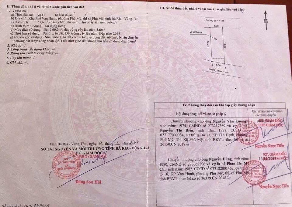 Đất mặt tiền đường 81 Phú Mỹ 68m² giá 2.9 tỷ - Sổ đỏ chính chủ sẵn sàng giao dịch!