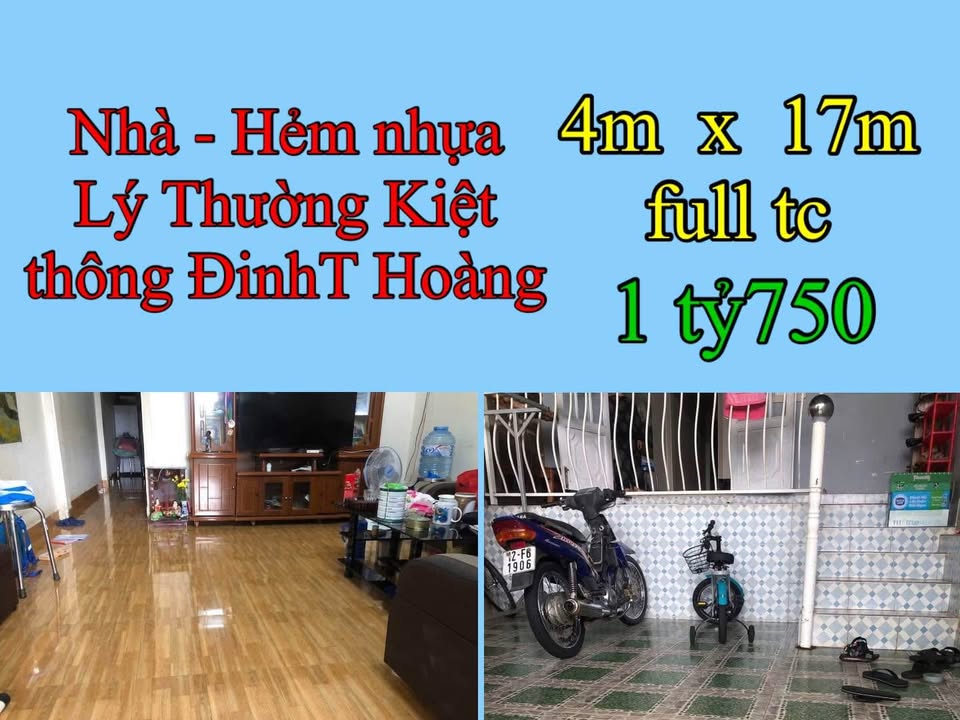Nhà cấp 4 hẻm Lý Thường Kiệt Bảo Lộc 68m² giá 1.75 tỷ - Full nội thất, ô tô vào tận nơi!