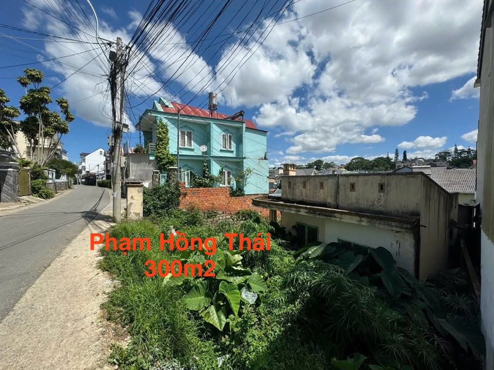 Đất nền biệt thự Phạm Hồng Thái, Đà Lạt 300m² giá 14 tỷ - Cơ hội vàng đầu tư!