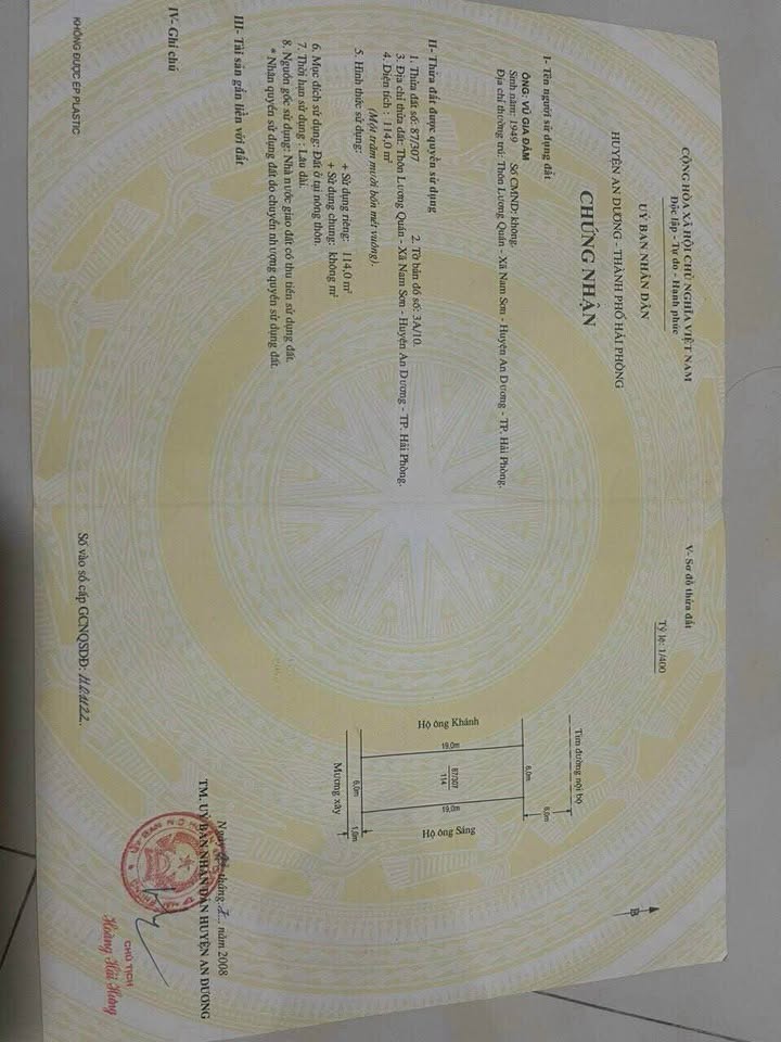 Nhà mặt chợ Lương Quán, Nam Sơn 114m² giá 5.4 tỷ - Đầu tư sinh lời ngay!