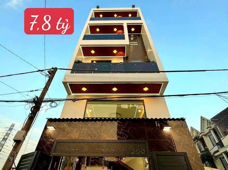 Townhouse đường TCH18, quận 12 giá 7.6 tỷ - Nhà mới xây 5 tầng