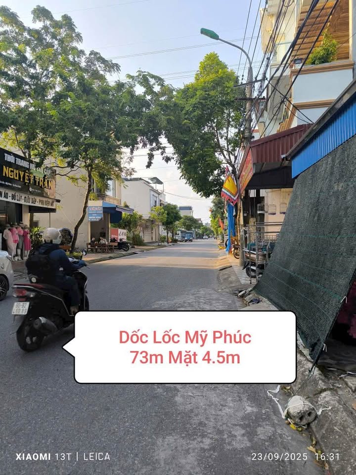 Đất kinh doanh tại Mỹ Phúc, Nam Định 73m² giá 2 tỷ - Cơ hội đầu tư hiếm có!