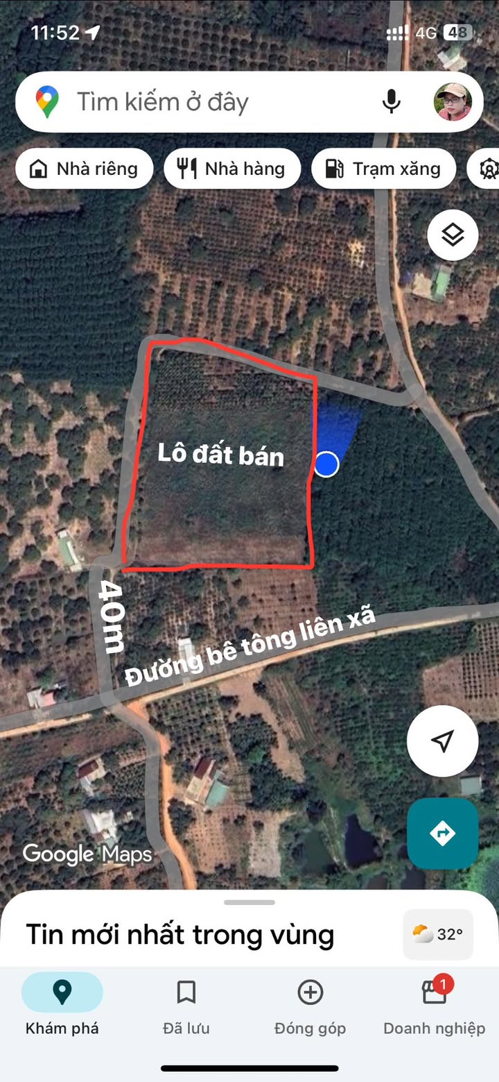 Bán vườn 1,3ha tại Cư Ni, Eakar - Sổ hồng chính chủ, giá chỉ 1 tỷ!