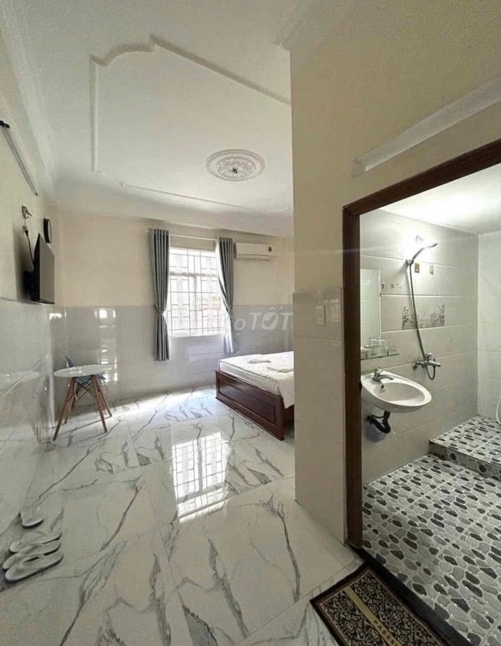 Cho thuê nhà mặt tiền kinh doanh đường 46, Bình Tân 90m² - Thiết kế chuẩn khách sạn mini!