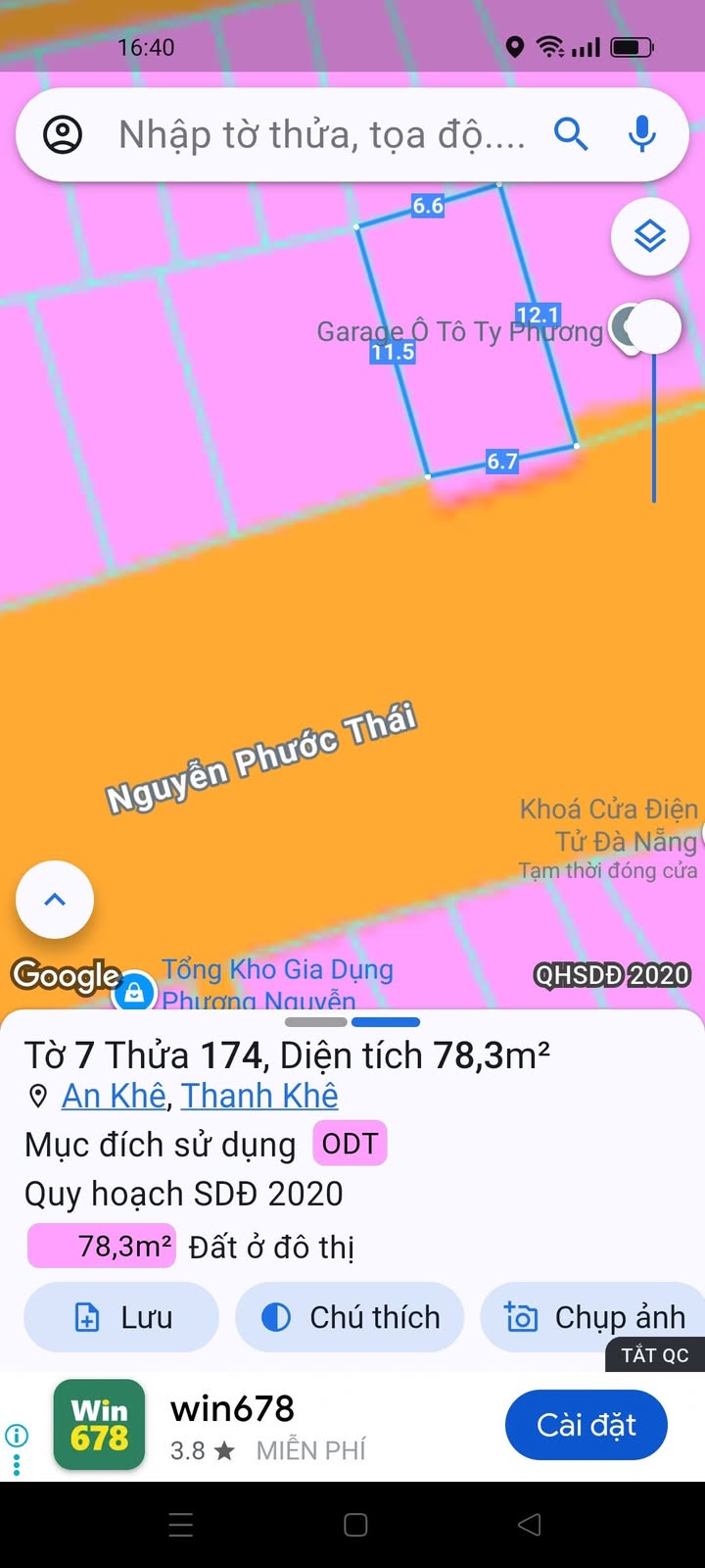 Bán nhà mặt tiền Nguyễn Phước Thái, Thanh Khê, Đà Nẵng 90m² giá 7 tỷ - Cơ hội đầu tư tuyệt vời!
