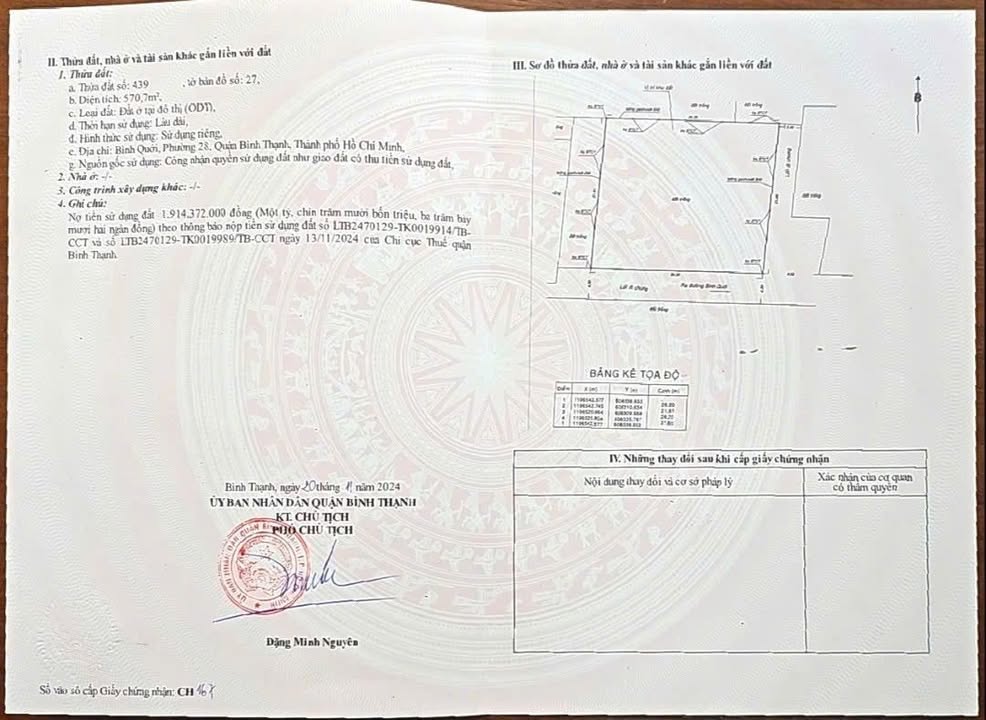 Đất góc 2 mặt tiền Bình Quới 570m² giá chỉ 30 tỷ - Cơ hội đầu tư sinh lời!