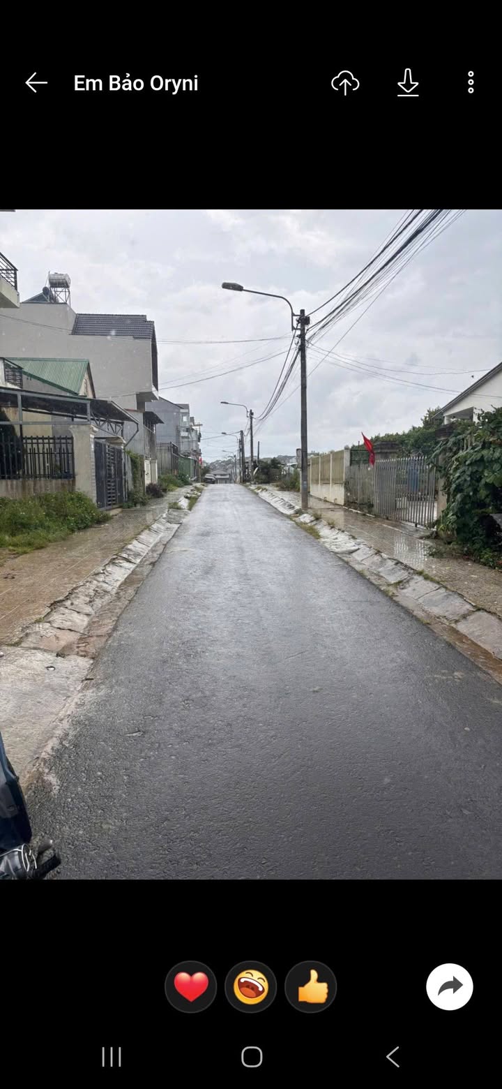 Đất nền Nguyễn Hữu Cầu, Đà Lạt 100m² giá 5.1 tỷ - Vị trí đắc địa chỉ cách chợ Thái Phiên 300m!