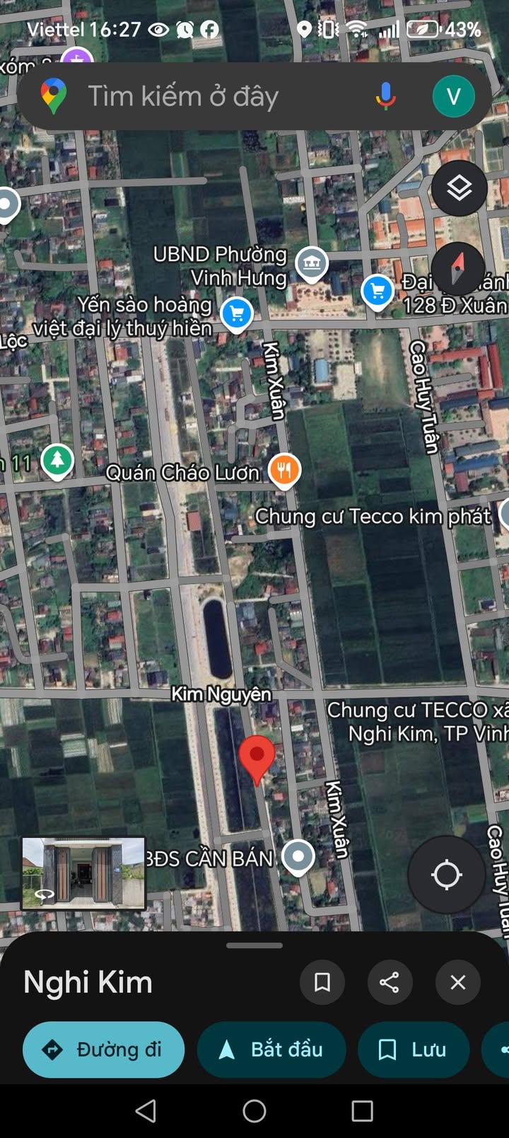 Đất nền Nghi Kim Vinh 153m² giá 3.8 tỷ - Kinh doanh hiệu quả tại vị trí đắc địa!